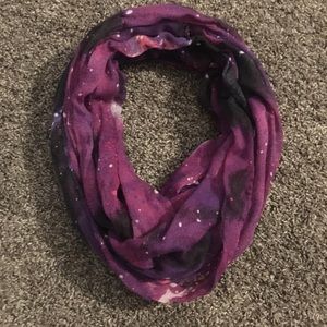 Dark galaxy circle scarf